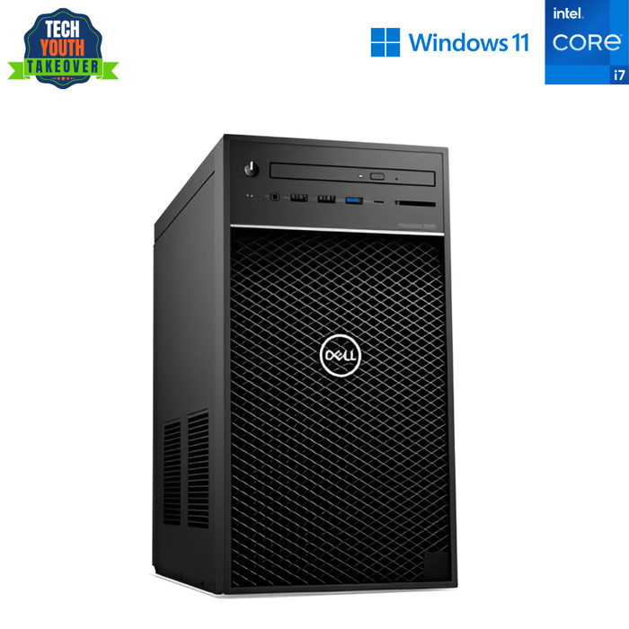 Dell Precision 3640 VR Content Workstation Computer - i7 10700 - 8GB DDR4 - 512GB SSD - Nvidia P620 2GB - Win11Pro - Refurb Special