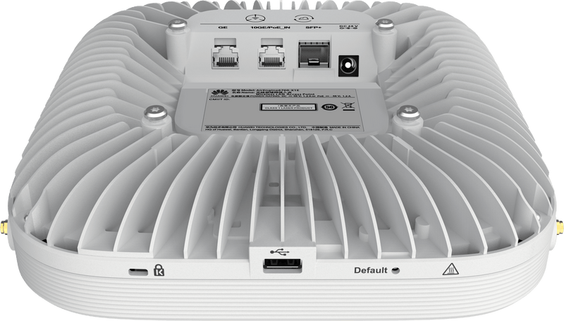 Huawei AirEngine 6760-X1E Wi-Fi 6 Access Point – 1 x 10GE RJ45 – 1 x GE – 1 x 10GE SFP – Open Box