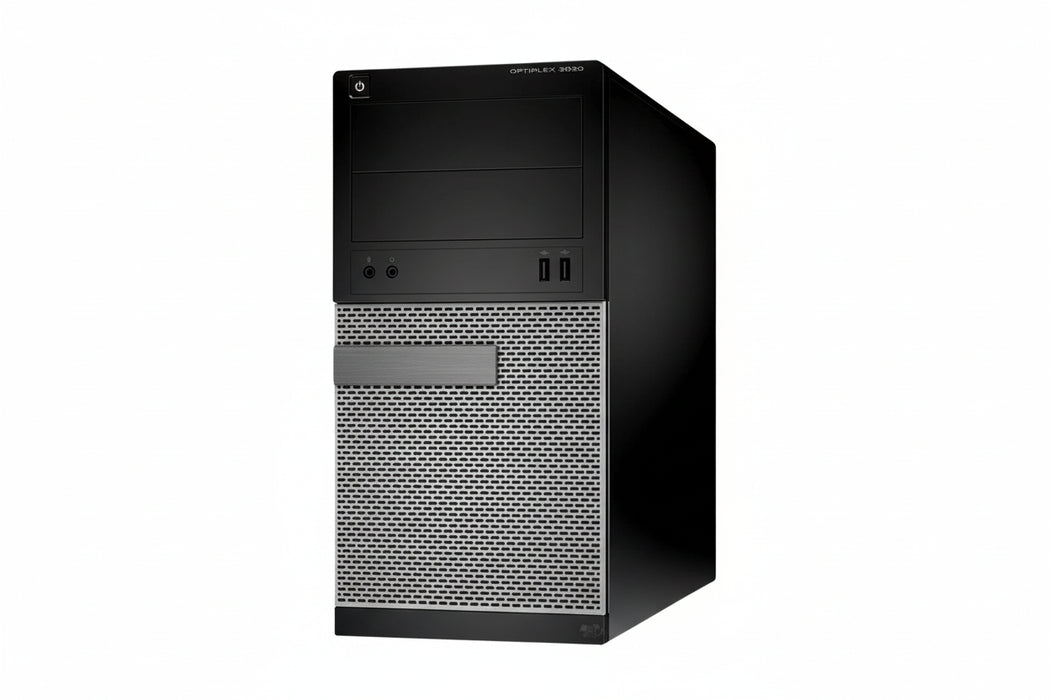 Dell OptiPlex 3020 MT Business Computer - i5 4590 - 4GB DDR3 - 500GB HDD - Win10Pro - Pre-Owned Desktop PC