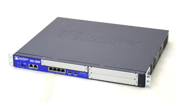 Juniper SSG320M Secure Services Gateway – 4 GE Ports + 3 PIM Slots – Refurb