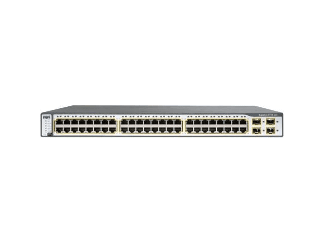Cisco Ws-C3750-48Ps-E V04 - 48 Port 10/100 Poe Switch - Refurb Switch