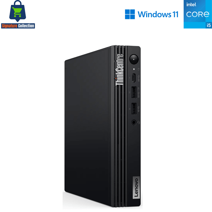 Lenovo ThinkCentre M70q Gen5 Tiny Corporate Computer – i5 14400T – 8GB DDR5 – 256GB M.2 SSD – Win11Pro – New Special