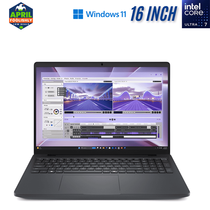 Dell Pro Max 16 16 Inch AI Mobile Workstation Laptop – Ultra 7-265H – 32GB DDR5 – 1TB NVMe – NVIDIA RTX Pro 500 – Win11 Pro – Demo