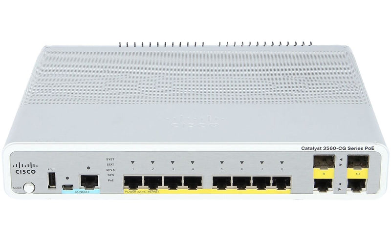 Cisco WS-C3560CG-8PC-S 8 Port Series Switch – Refurb