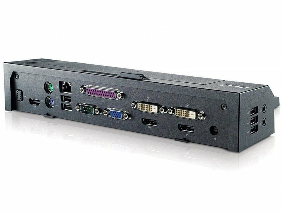 Dell E-Port Plus II-Pro2X Port Replicator Docking Station; Pre-Owned