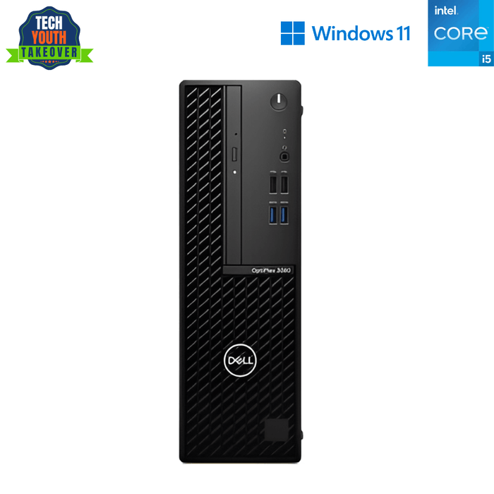Dell Optiplex 3060 SFF IT Computer - i5 8400 - 8GB DDR4 - 256GB SSD - Win11Pro - Refurb Special