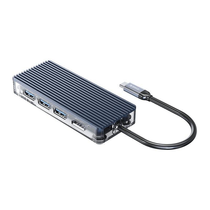 ORICO WB-8P-GY-BP 8-in-1 USB Type-C Docking Station – Demo