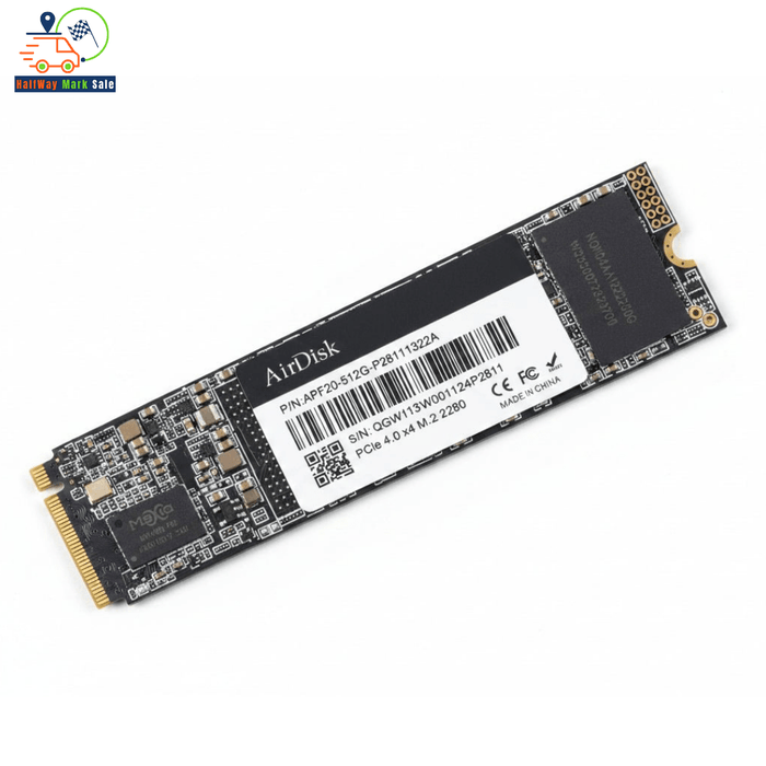 AirDisk APF20-512GB-P28111322A PCIe 4.0 x4 M.2 2280 512GB NVMe SSD – Refurb