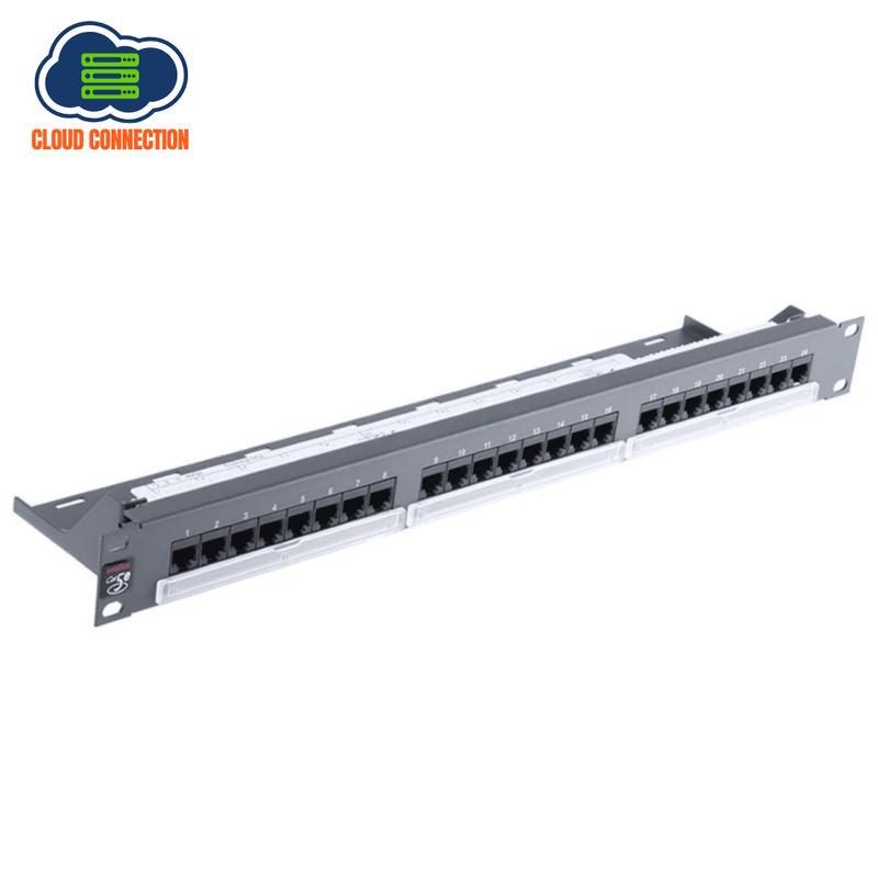 Molex Premise Networks Cat5E 24 Port Rj45 Rj Patch Panel F/Utp 1U - New