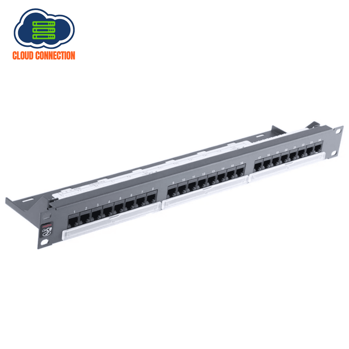 Molex Premise Networks Cat5E 24 Port Rj45 Rj Patch Panel F/Utp 1U - New