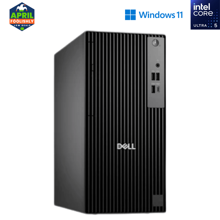 Dell Pro Slim QCS1250 Tower Desktop PC - Ultra 5 245 - 16GB DDR5 - 512GB NVMe - Win11Pro - Demo