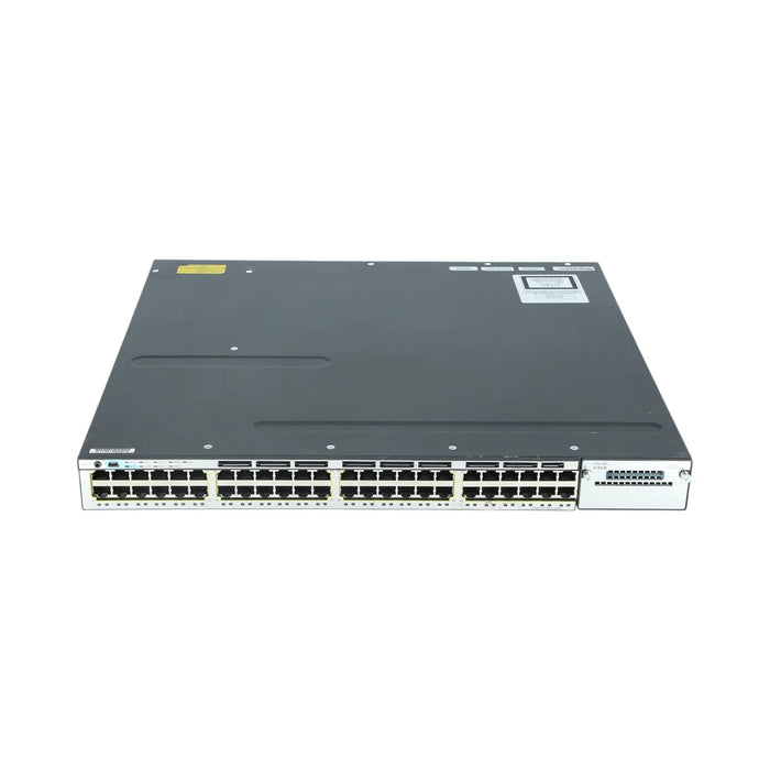 Cisco WS-C3750X-48PF-S 48-Port Layer 3 Stackable Gigabit Switch – Pre-Owned