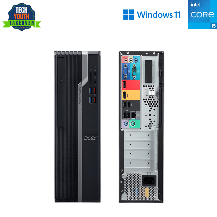 Acer Veriton X4665G SFF Business Computer – i5 9400 – 16GB DDR4 – 256GB SSD – Win11Pro – Refurb