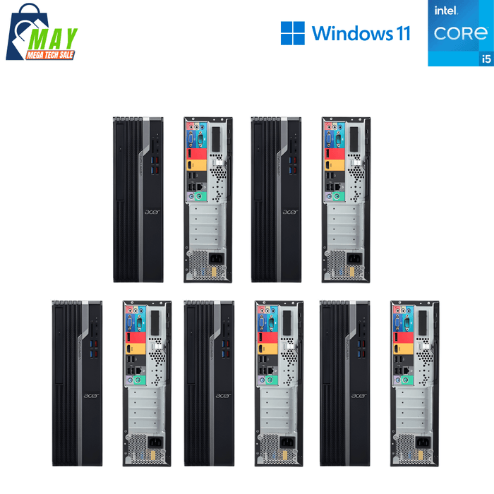 5 x Acer Veriton X4665G SFF SMME Business Bundle – i5 9400 – 16GB DDR4 – 256GB SSD – Win11Pro – Refurb Special