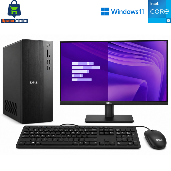 Dell ECT1250 Tower IT Computer Set – i5 14500 – 8GB DDR5 – 512GB NVMe – Win11Pro – New Special