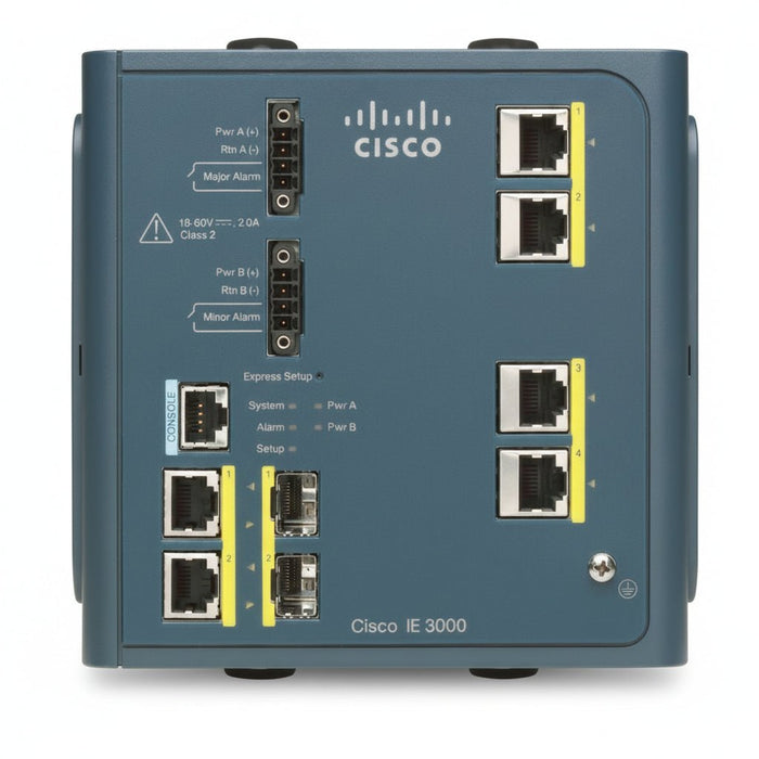 Cisco IE-3000-4TC Industrial Ethernet Switch – Open Box