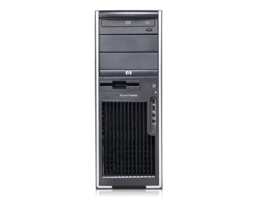 HP XW4600 Workstation Tower Computer; C2D E6750; 4GB PC2; 500GB HDD; Win10Pro; Refurb