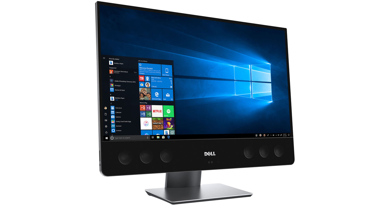 Dell Precision 5720 27 Inch All-in-One Workstation Computer – i5 7500 – 32GB DDR4 – 256GB SATA SSD – Radeon Pro WX 4130 – Win11Pro – Pre-Owned