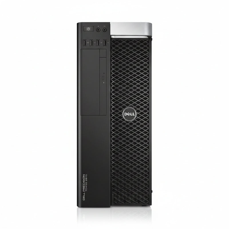 Dell Precision 5810 Tower Workstation Computer – Xeon E5-1603 v3 – 32GB DDR4 – 512GB SATA SSD – Quadro P620 – Pre-Owned