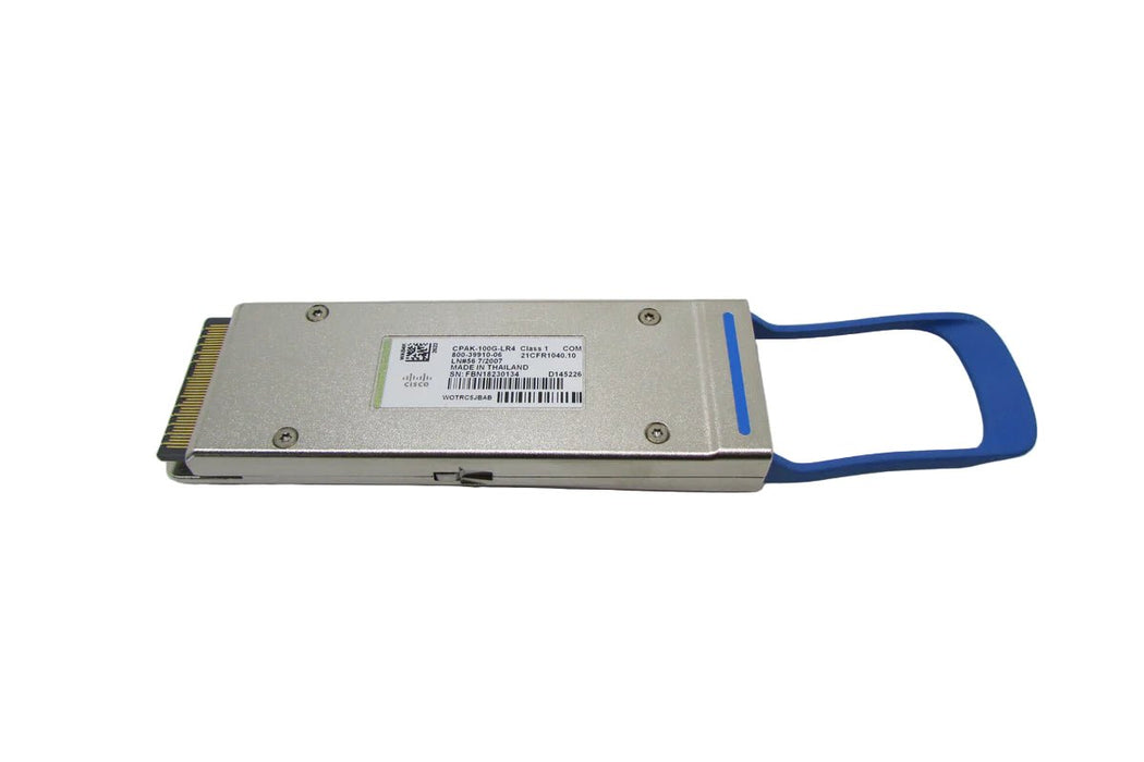 Cisco FBN19060117 CPAK-100G-LR4 Transceiver – Refurb