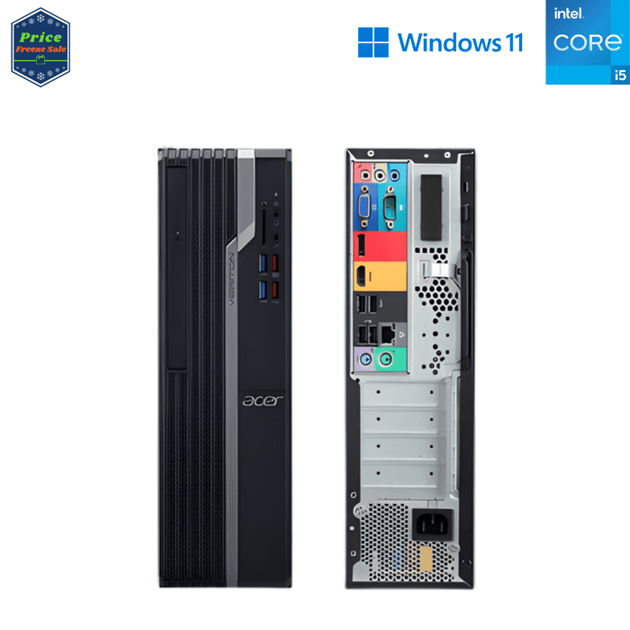 Acer Veriton X4665G SFF Business Computer – i5 9400 – 16GB DDR4 – 256GB SSD – Win11Pro – Refurb