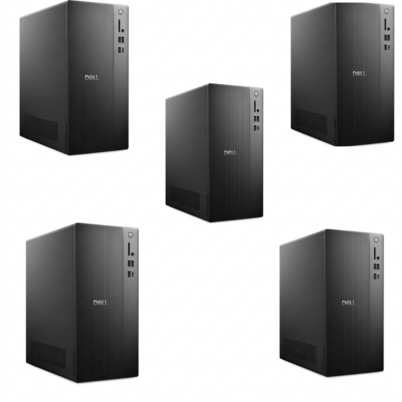 5 x Dell ECT1250 Tower Business Computer - i3 14100 - 8GB DDR5 - 512GB NVME - Built-In WiFi - Win11Pro - New Special