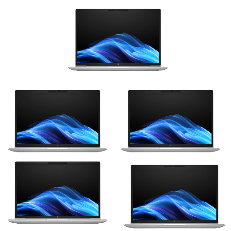 5 x HP ProBook 4 G1iR 14 Inch Notebook Laptop – Core 5 120U – 16GB DDR5 – 512GB NVMe – Win11Pro – New