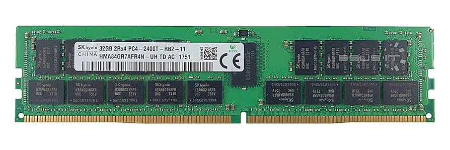 SK Hynix 32GB 2RX4 PC4-2400T-RB1-11 DDR4 Server RAM - Refurb