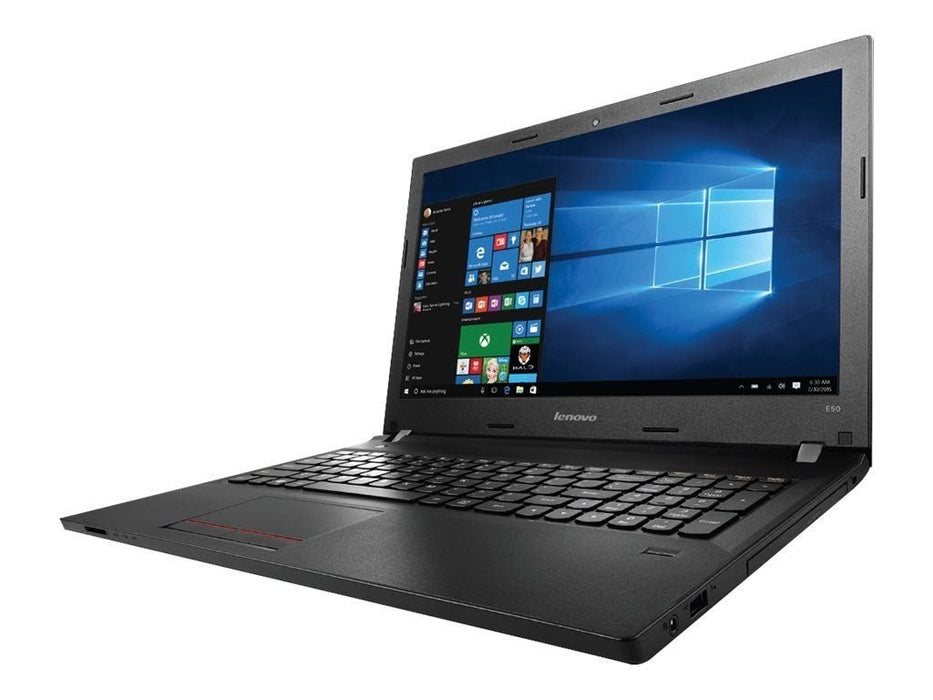 Lenovo E51-80 15.6 Inch Accounting Laptop; i5 6200u; 8GB PC3; 256GB SSD; Win10Pro; Refurb