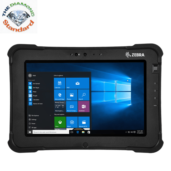 Zebra Xslate L10 Rugged Tablet – Pentium N4200 – 8GB LPDDR4 – 128GB SSD – Win10 IoT – Demo