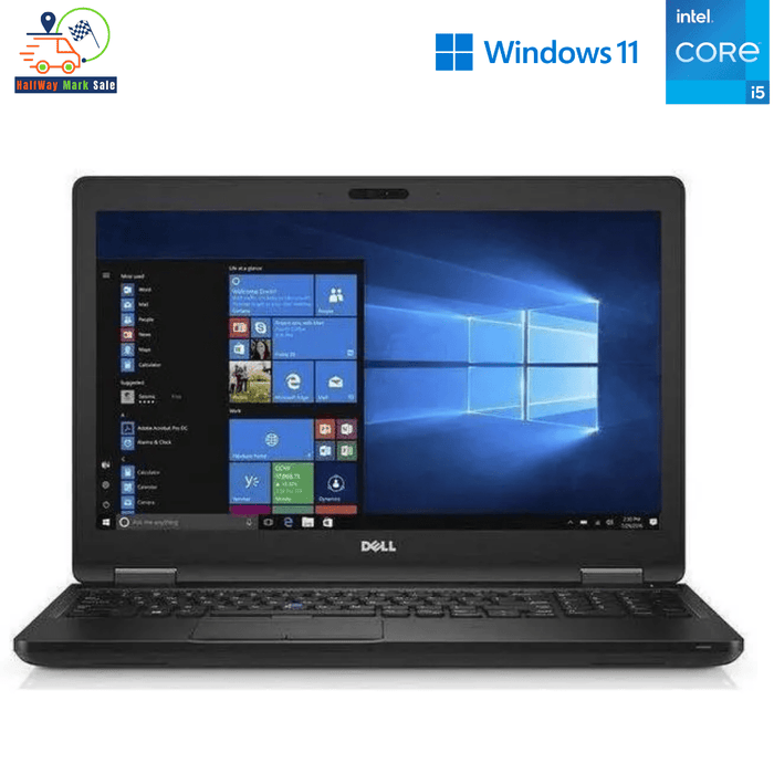 Dell Latitude 5580 15.6 Inch Professional Laptop – i5-7200U – 8GB DDR4 – 240GB SATA SSD – Win11 Pro – Refurb