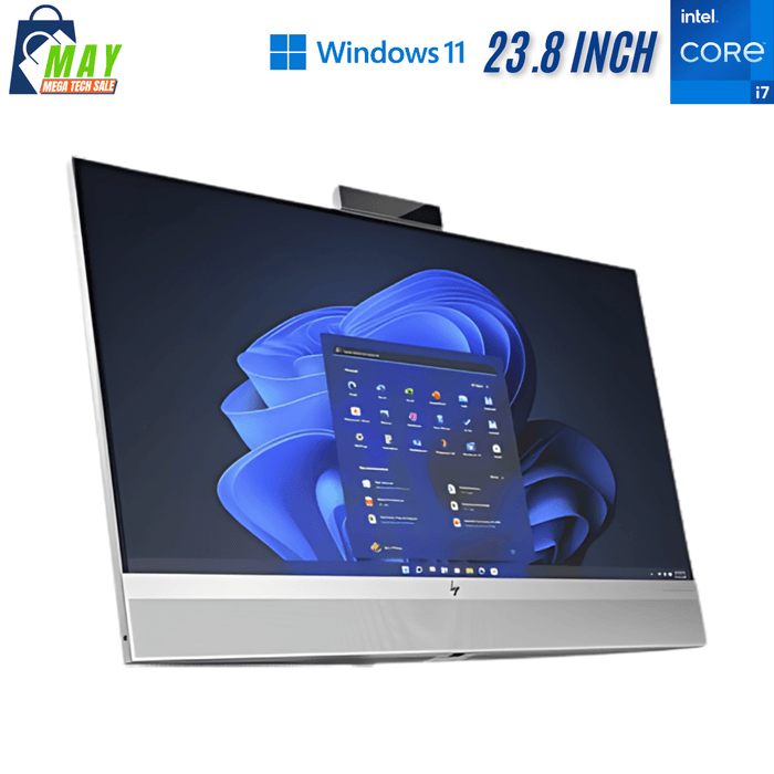 HP EliteOne 840 G9 No Stand 23.8 Inch All-in-One Desktop PC - I7 14700 - 32GB DDR5 - 256GB SATA SSD - Open box