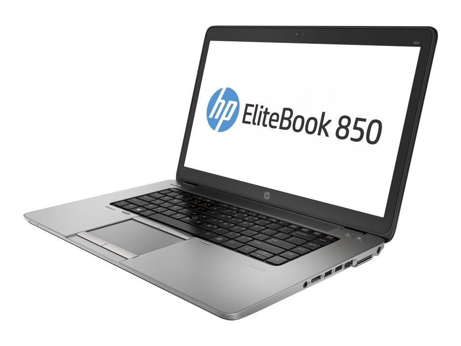 HP EliteBook 850 G2 15.6 Inch Home Office Laptop; i5 5200u; 4GB PC3; 500GB HDD; Win10Pro; Refurb