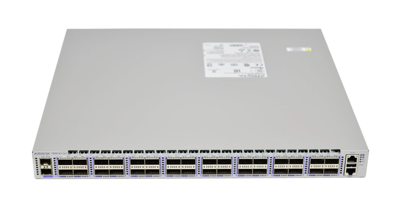 Arista 7050CX3-32S 32 Port 100GbE Data Center Switch – New