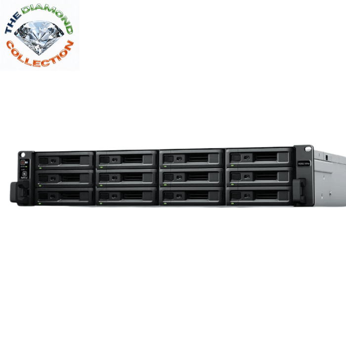 Synology RS3621RPxs NAS Storage Server Ultra High Performance for Large Scale Business and Enterprise - New