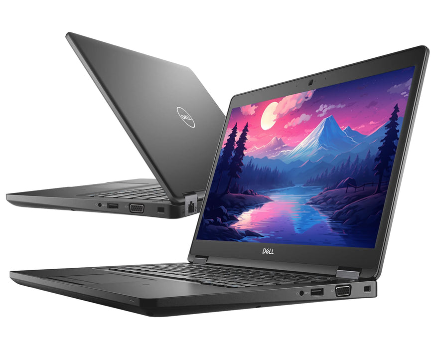 Dell Latitude 5490 14 Inch Laptop Bundle; i5 8350u; 8GB PC4; 512GB SSD; Win11Pro; Refurb