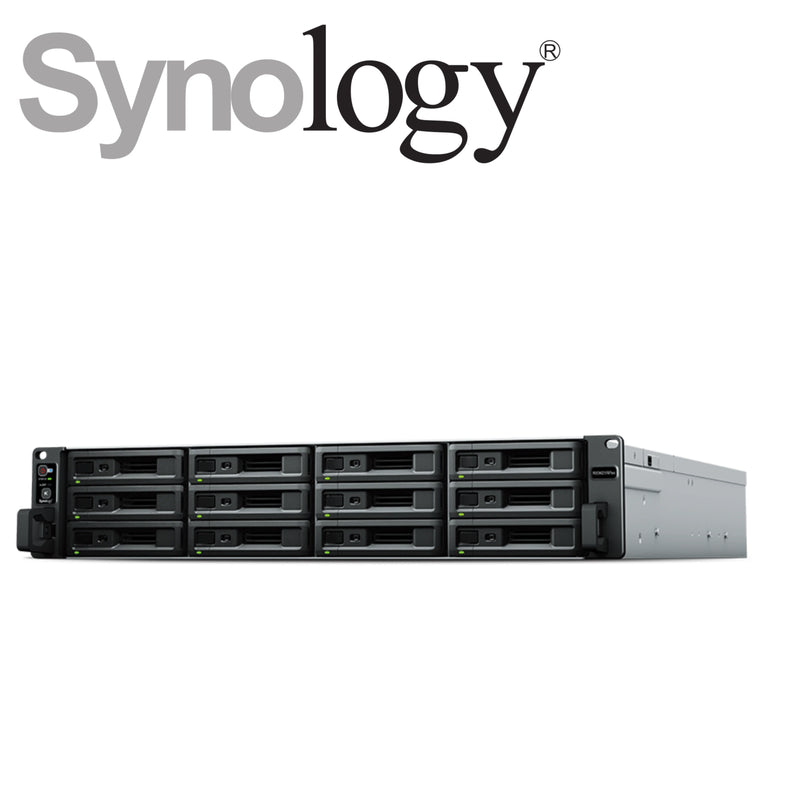 Synology RS3621RPxs NAS Storage Server Ultra High Performance for Large Scale Business and Enterprise - New