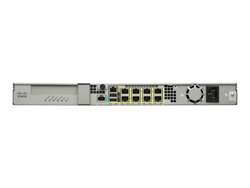 Cisco ASA 5525-X with SW, 8GE Data, 1GE Mgmt, AC, 3DES/AES Firewall - Refurb
