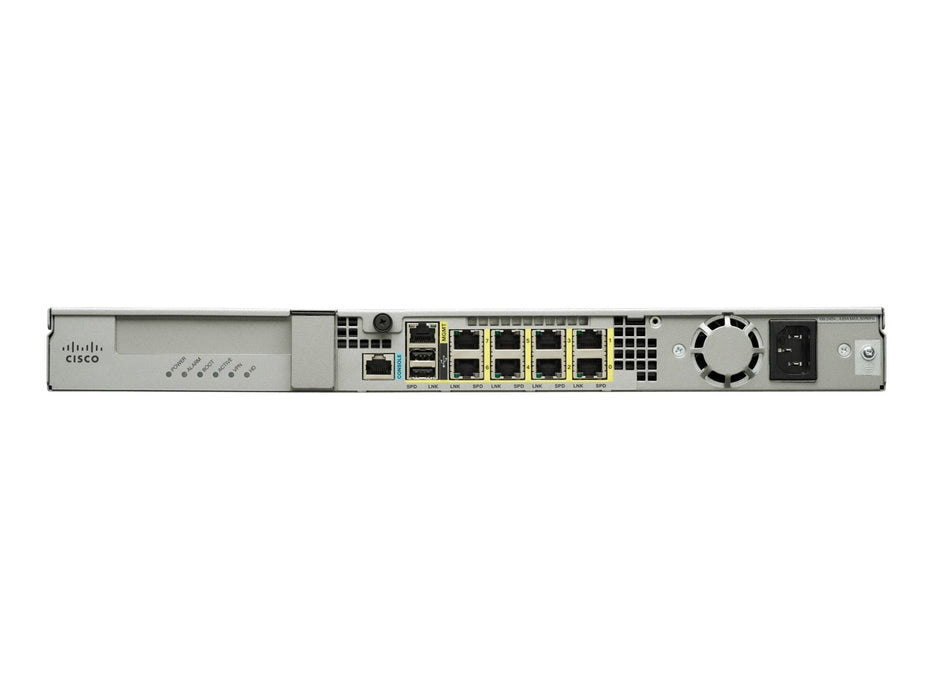 Cisco ASA 5525-X with SW, 8GE Data, 1GE Mgmt, AC, 3DES/AES Firewall - Refurb