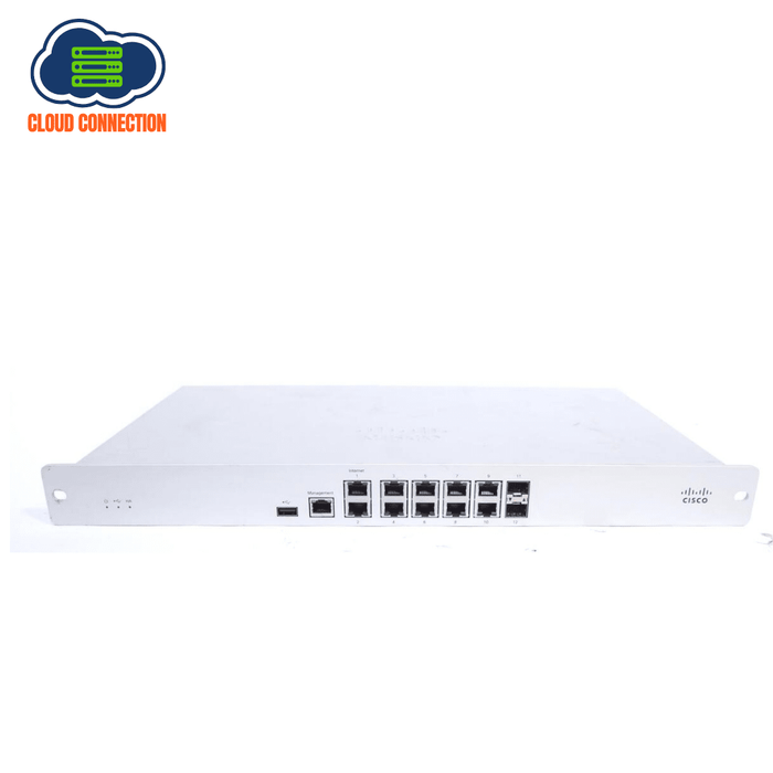 Cisco Meraki MX84-HW 8 RJ45 2 SFP Cloud-Managed Security Appliance – Refurb