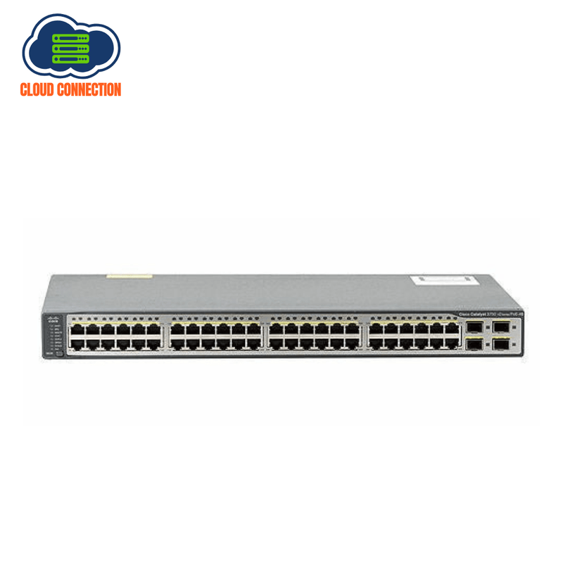 Cisco Ws-C3750V2-48Ps-S - 48 Port 10/100 Poe Switch - Refurb Switch