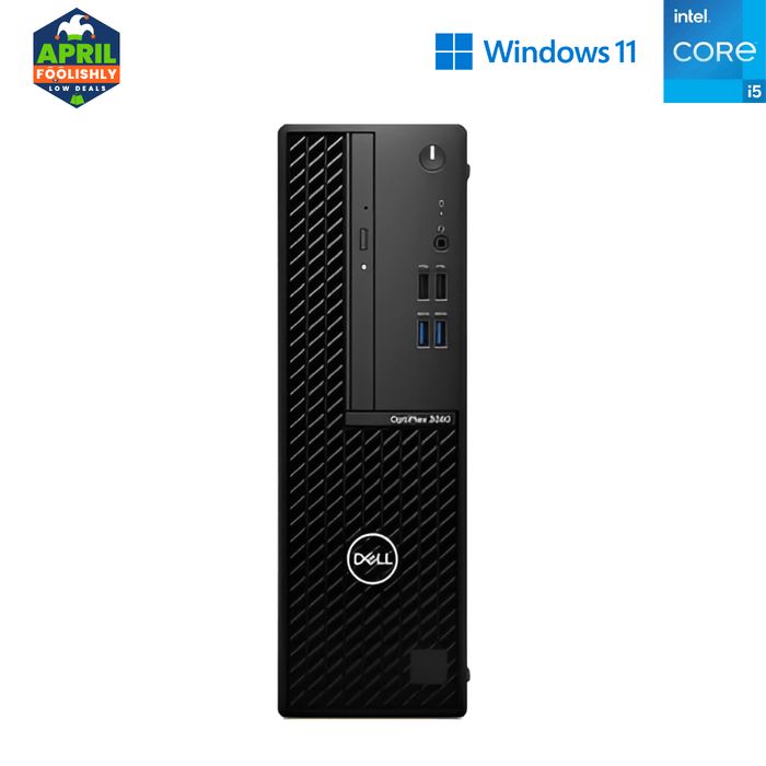 Dell Optiplex 3080 SFF Business Computer - I5 10500 - 8GB DDR4 - 256GB SSD - Win11Pro - Refurb Special