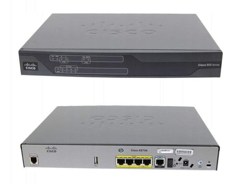 Cisco C887VA-K9 Integrated Service Router – Refurb