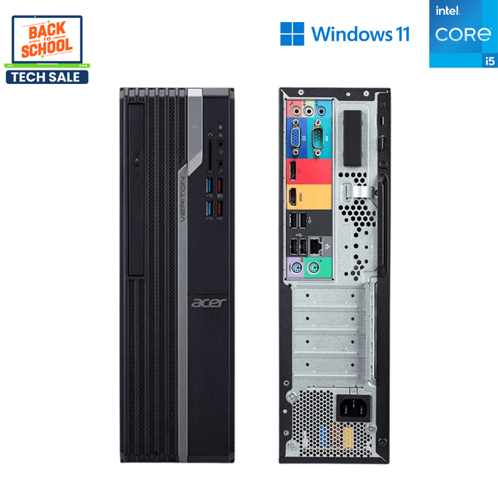 Acer Veriton X4665G SFF Business Computer – i5 9400 – 16GB DDR4 – 256GB SSD – Win11Pro – Refurb
