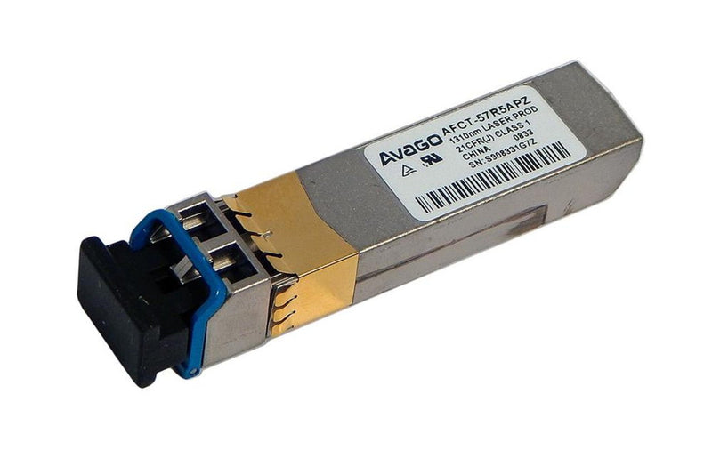 Avago AFCT-57R5ATPZ 4GB 1310nm 40km DOM Duplex LC SMF Optical Transceiver Module - Refurb