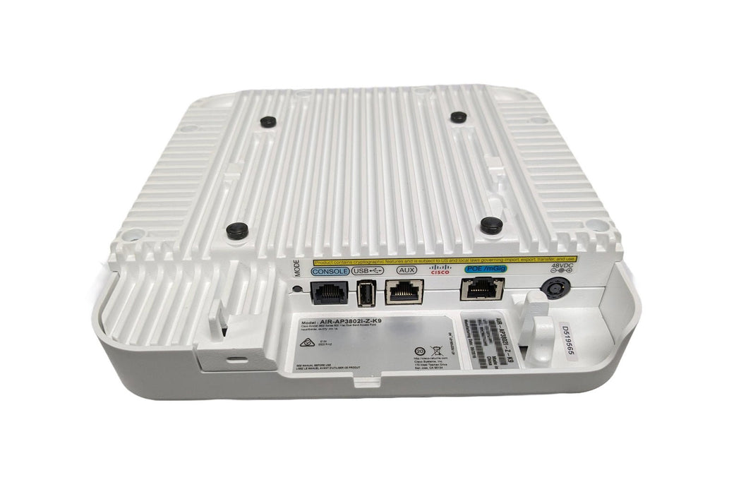 Cisco AIR-AP3802I-E-K9 Aironet 3800 Series 802.11ac Wave 2 Access Point – New