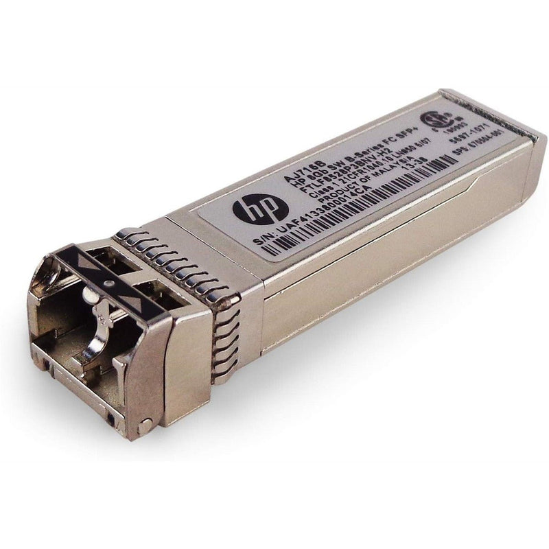 HP AJ716B 8G SW B-Series FC SFP+ FTLF8528P3BNV-H2 Transceiver Module – Refurb