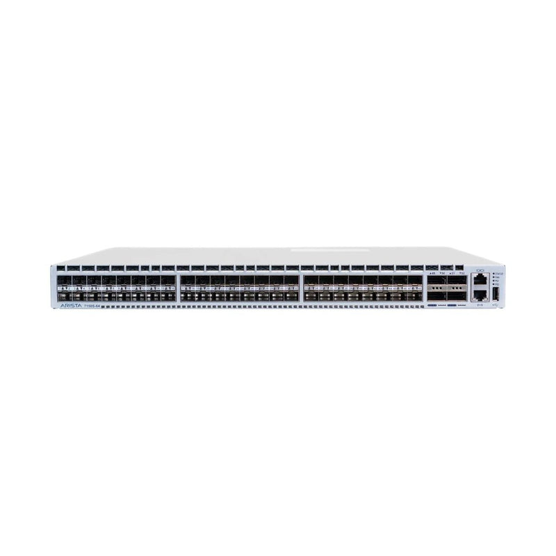 Arista DCS-7050TX-64  48 × 10G-T RJ45 + 4 × 40GE QSFP Ethernet Switch – Refurb