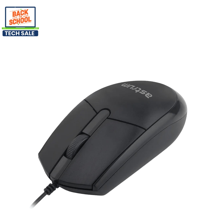 Astrum MU080 USB Optical  Mouse Black – Open Box