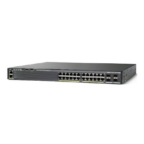 Cisco WS-C2960X-24TS-L 24 Port + 4 SFP Gigabit Ethernet Switch – Pre-Owned